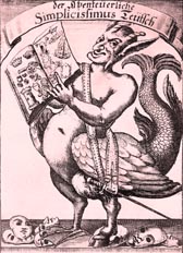 The Image of  Satire, en Simplicissimus Teutsch, 1669