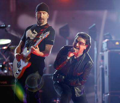 Se impuso U2 en los Grammys