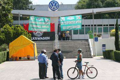 Tercer día de huelga en VW