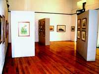 Sala de exposiciones del Centro Cultural del México Contemporáneo, en el ex convento de Santo Domingo