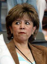 La panista Carmen Segura Rangel, ex coordinadora general de Protección Civil, en imagen de 2006