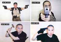 El estudiante sudcoreano Cho Seung Hui, quien asesinó a 32 personas el lunes en la Universidad Tecnológica de Virginia, envió, con diferentes poses, 43 fotografías y 27 archivos de video a la cadena estadunidense NBC