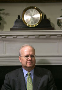 Karl Rove, estratega y asesor de la Casa Blanca