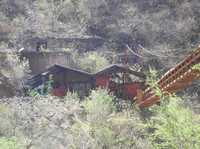 Mina de oro de la compañía Gommon Lake Ic., instalada en el municipio de Ocampo, Chihuahua