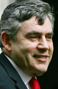 Gordon Brown, actual ministro de Finanzas británico, se perfila como el sucesor del premier
