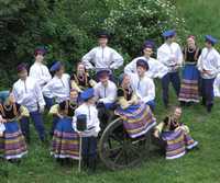 Integrantes de la agrupación rusa de coros, orquesta y ensambles que realizará una larga gira por varias ciudades mexicanas