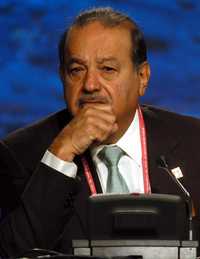Carlos Slim en la conferencia sobre el agua organizada en marzo de 2006