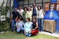 Integrantes del grupo que dirige la investigadora cubana Madeline Izquierdo