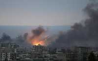 Disparos de artillería del ejército libanés impactan en edificios del campamento palestino de Nahr el Bared