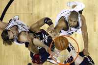 Pese al esfuerzo de Cavaliers, Spurs obtuvo el triunfo en el segundo juego de la serie final de la NBA