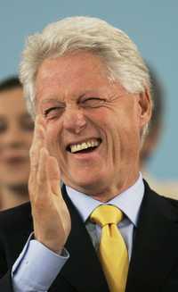 Foto: El ex presidente Bill Clinton
