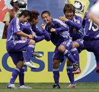 Japón derrotó 3-1 a Escocia, subcampeón europeo