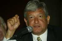 Andrés Manuel López Obrador, la semana pasada en el Museo de la Ciudad de México