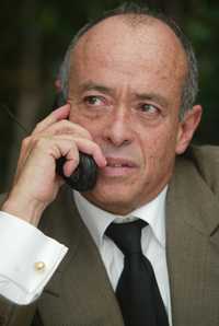 Ignacio Carrillo Prieto, ex titular de la Fiscalía Especial para Movimientos Sociales y Políticos del Pasado, durante una entrevista con La Jornada en marzo de 2005