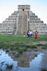 La antigua ciudad maya de Chichén Itzá fue elegida como "nueva maravilla"