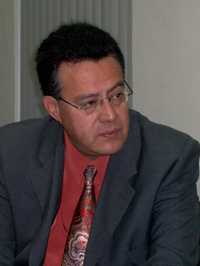 El presidente del Consejo Estatal Electoral de Baja California, Víctor Alarcón Requejo