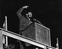 Fidel Castro pronunció, el 26 de julio de 1964, un discurso de cuatro horas, conocido como de Los cuatro puntos, en Santiago de Cuba