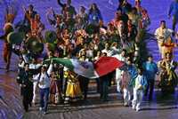 Los deportistas mexicanos participaron en la clausura de Río 2007