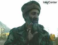 Imagen de Osama Bin Laden tomada de un video enviado por el grupo Al Quaeda a medios occidentales