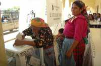 En la comunidad de San Bartolomé Quialana, distrito de Tlacolula, la mayoría de participantes en los comicios fueron mujeres