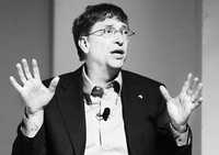 El empresario Bill Gates en una conferencia magistral ofrecida en México el pasado marzo
