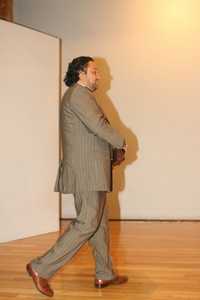 Ramón Vargas, ayer, antes de anunciar la gala que, con motivo de sus 25 años de carrera, ofrecerá en Bellas Artes