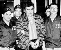 Juan García Abrego fue detenido el 14 de enero de 1996 y entregado inmediatamente a las autoridades de Estados Unidos, para ser enjuiciado por narcotráfico