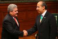 Manuel Francisco Aguilera de la Paz llevó a Palacio Nacional sus cartas credenciales como nuevo embajador de Cuba en México