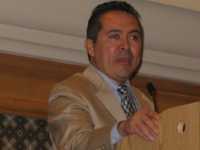 El salvadoreño Óscar Chacón, director ejecutivo de la Alianza Nacional de Comunidades Latinoamericanas y Caribeñas, participa en las sesiones del Congreso Nacional Latino que se realiza en Los Ángeles