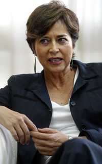 Rosaura Ruiz, al anunciar su candidatura por la rectoría de la UNAM