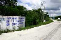 Terreno de la Universidad de Quintana Roo donde se pretende construir el desarrollo turístico Downtown Tulum