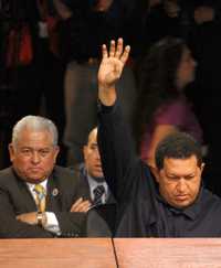 Chávez pide la palabra para rebatir a Rodríguez Zapatero