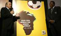 En Durbán fue presentado el afiche oficial para la Copa del Mundo Sudáfrica 2010