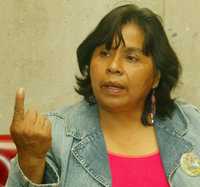Trinidad Ramírez aseguró que los habitantes de Atenco siguen en pie de lucha