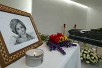 Funeral de María Victoria Llamas