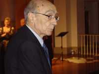 José Saramago, durante el homenaje que se le hizo en España por sus 85 años