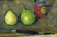 Cabeza de mujer, de Pablo Picasso y Peras y cuchillos, de Cézanne, dos de las las obras principales que saldrán a remate