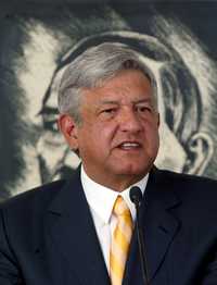 Andrés Manuel López Obrador, en su conferencia de prensa