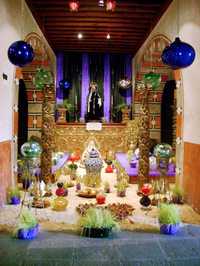 Altar de Dolores incluido en la exposición del mismo nombre que se presenta en el recinto de San Ángel