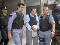 El ex represor y ex jefe policial Rodolfo Almirón es custodiado en Buenos Aires por agentes federales