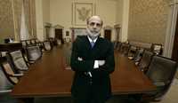 El presidente de la Fed, Ben Shalom Bernanke, a finales de enero pasado en las oficinas del organismo, en Washington