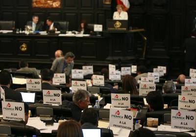 Llaman al Congreso a impulsar debate sobre Pemex
