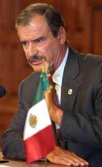 En la gestión de Vicente Fox existe el precedente de datos