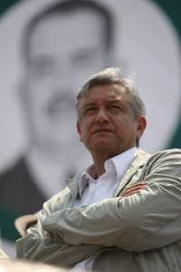 Andrés Manuel López Obrador, ayer