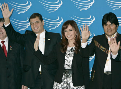 Crean la Unión de Naciones Sudamericanas