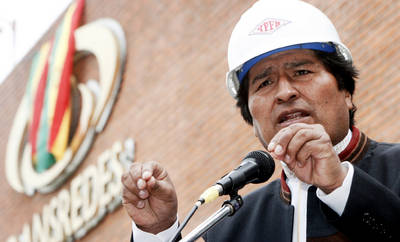 Nacionaliza Bolivia transportadora de hidrocarburos