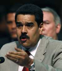 El canciller venezolano habla en la Asamblea General de la OEA