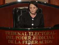 María del Carmen Alanís apoyó que se mantenga sin transmitir el mensaje de Acción Nacional
