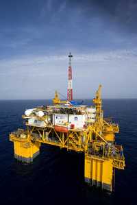 El Eje Independencia, la plataforma de extracción más profunda del Golfo de México, que opera a más de 2 mil metros de la superficie