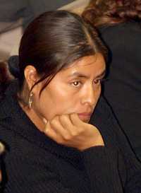 La indígena Eufrosina Cruz, en imagen de archivo